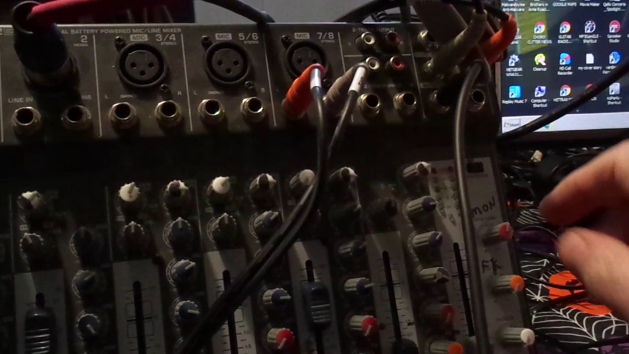 Set up to make and take live phone calls through your mixer.
