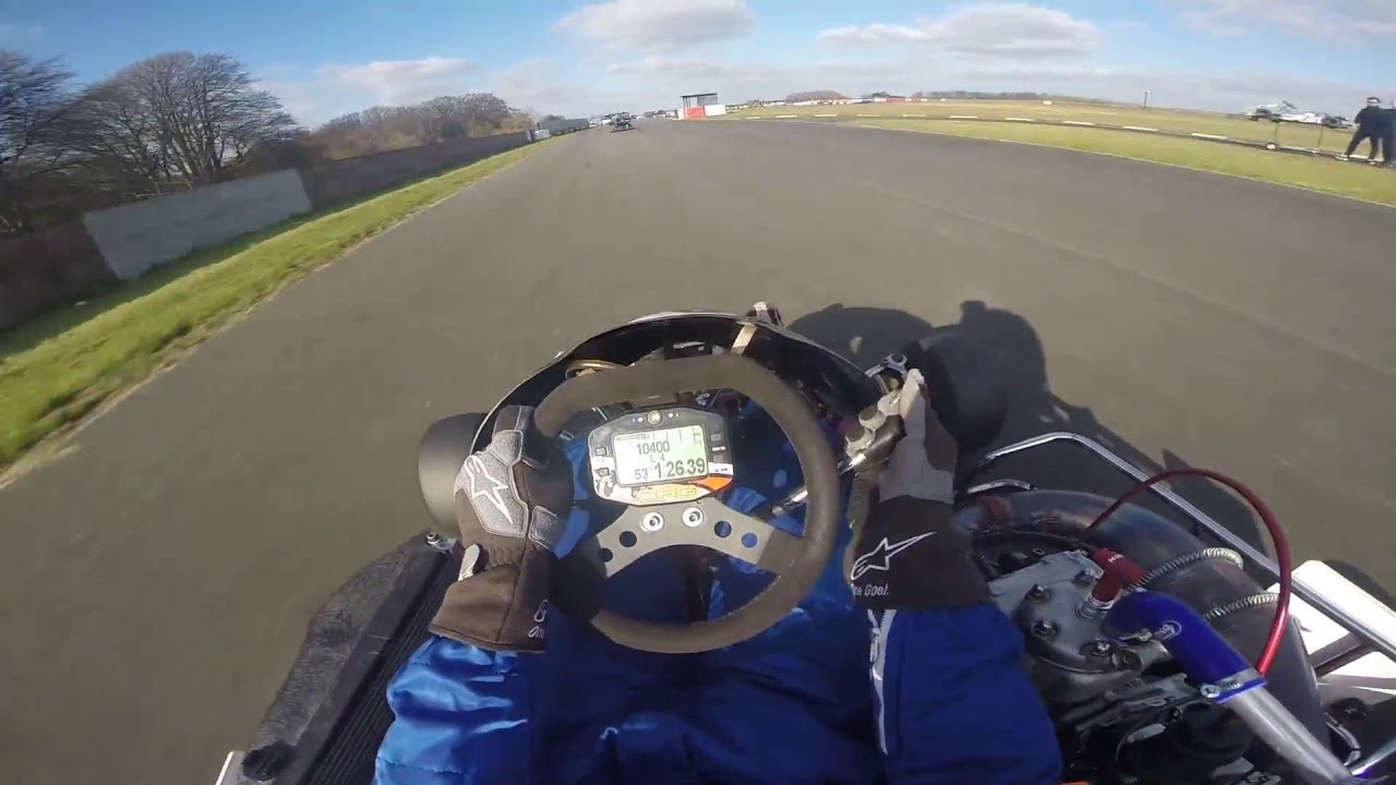 Superkart Short Circuit Driver james Clarkson