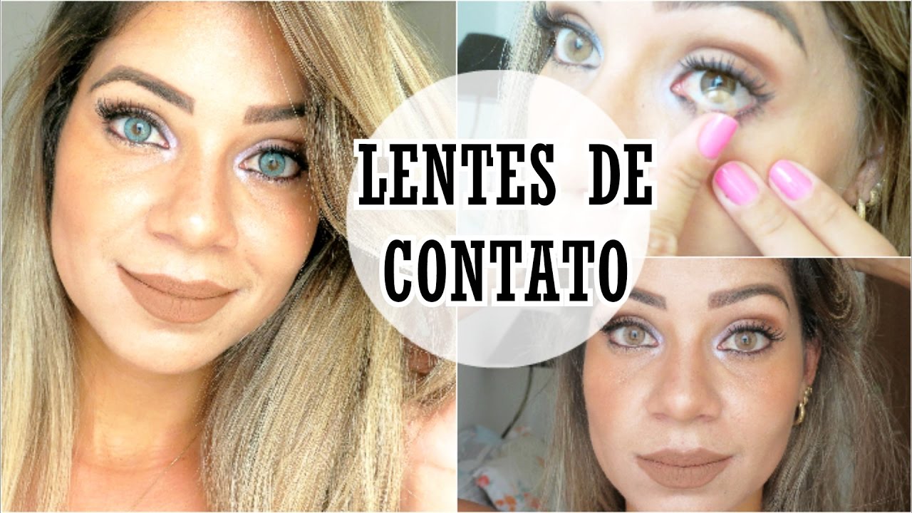 MINHAS LENTES DE CONTATO | APLICAÇÃO E DICAS!