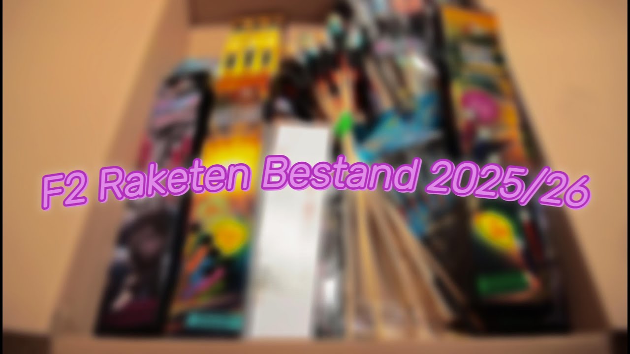 Mein F2 Raketen🚀 Bestand 2025/26