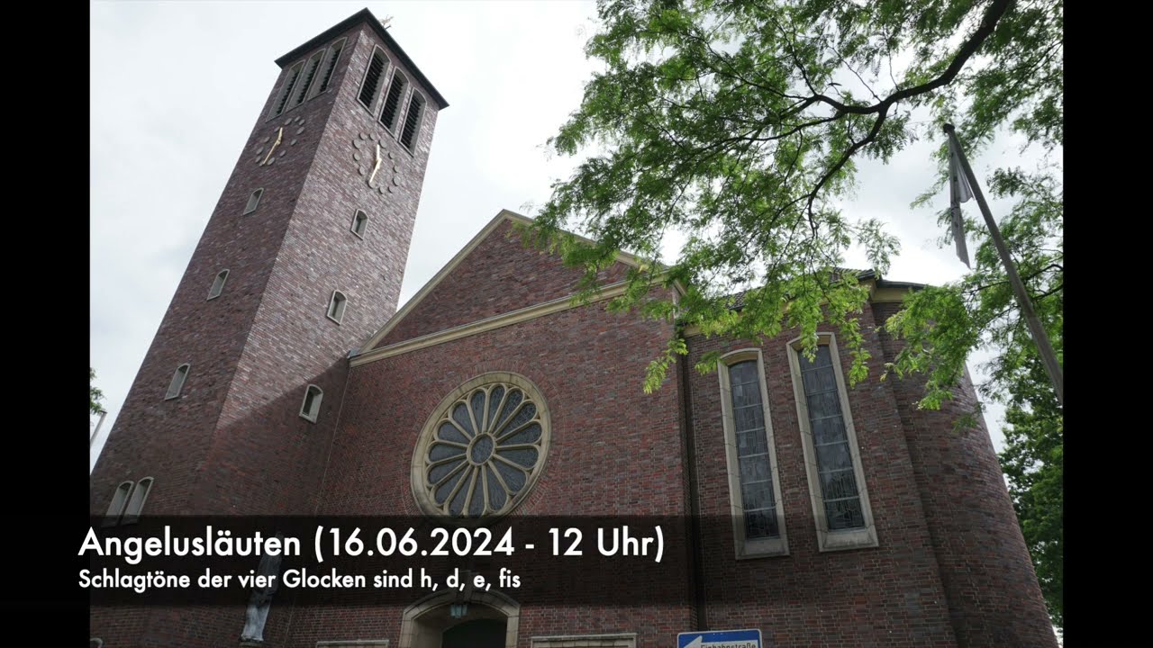 Herne: St. Elisabeth (Angelusläuten und Glocken)