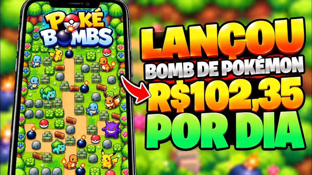 🔥LAN&Ccedil;OU!! NOVO JOGO NFT GR&Aacute;TIS - BOMB CRYPTO de POKEMON - como GANHAR no POKEBOMBS ? Vale a Pena?