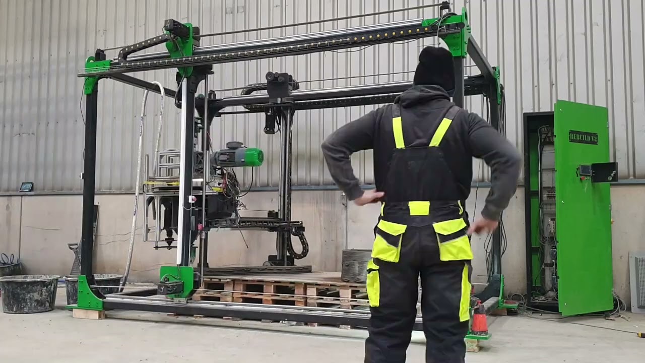 Drukarka 3D do betonu polskiej firmy REbuild