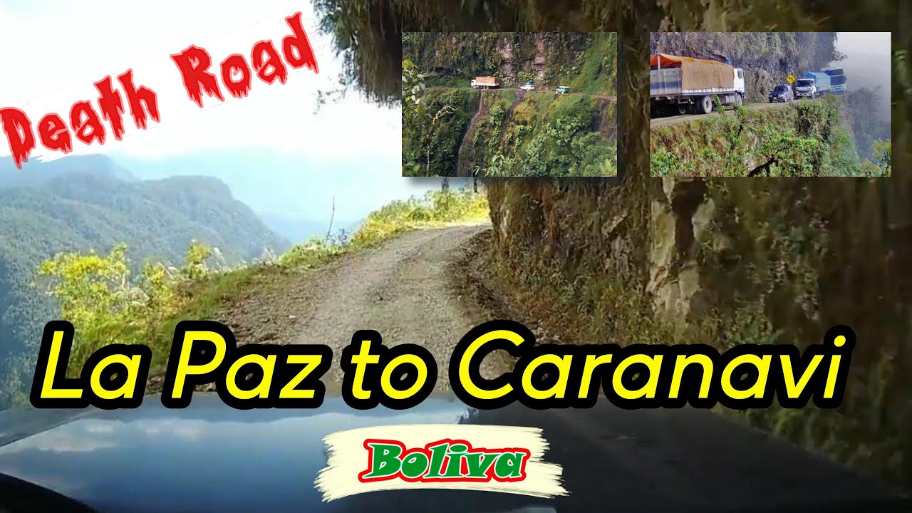 61. 🇧🇴 Drive Tour from La Paz to Caranavi ( Death Road) Bolivia.