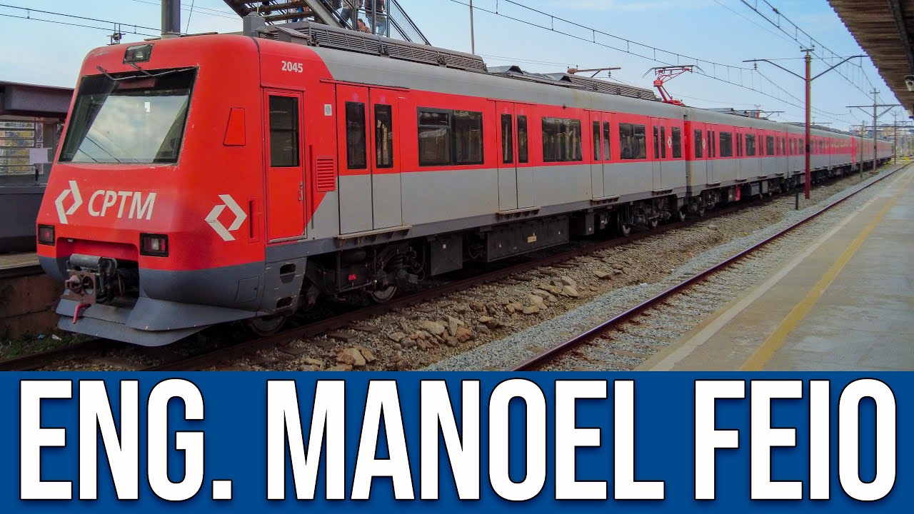 Estação Engenheiro Manoel Feio - Movimentação de Trens #14