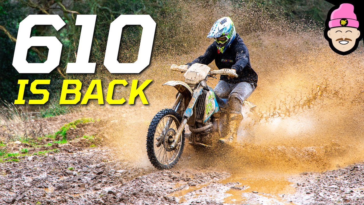 SHREDDING MY 90'S HUSQVARNA 610 IN THE MUD