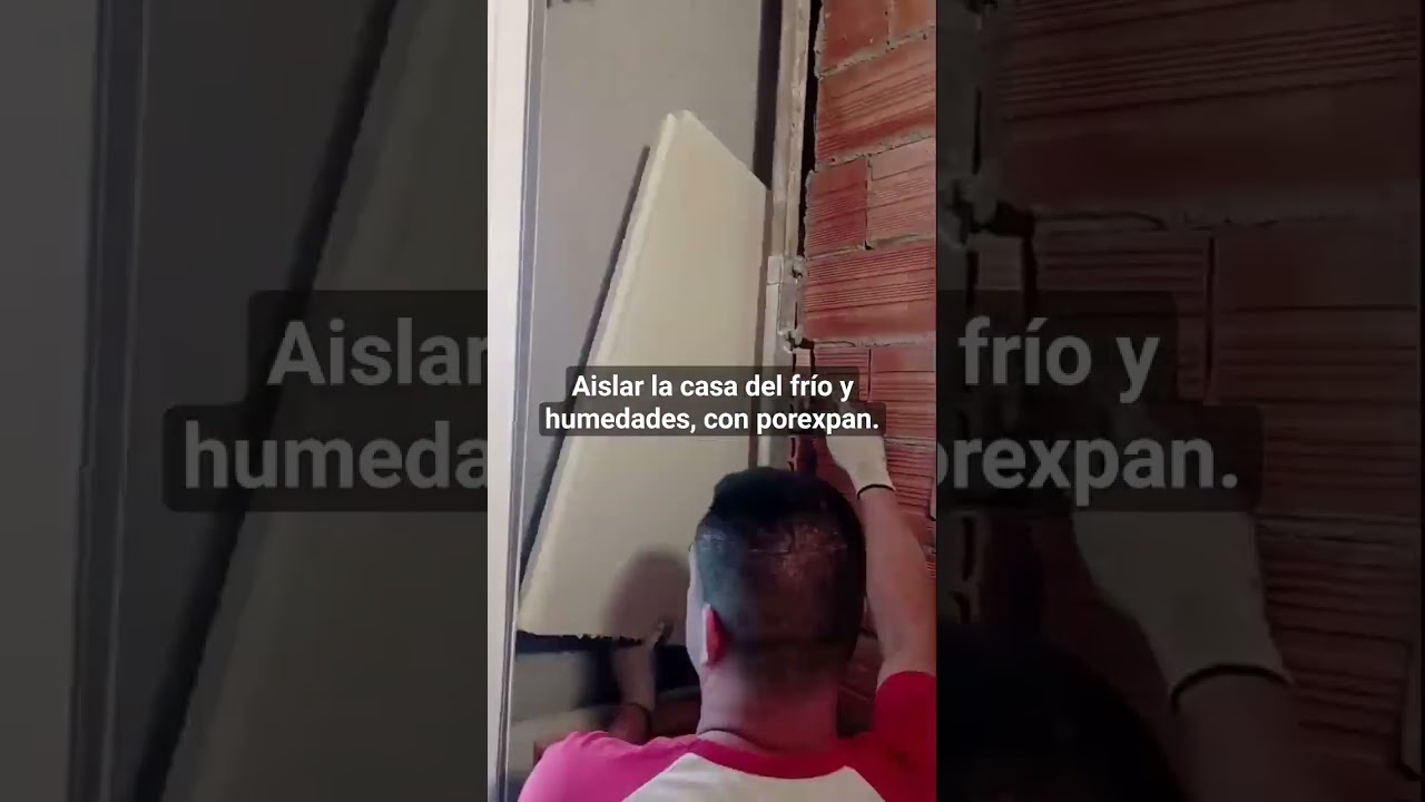 Aislar la casa del fr&iacute;o, calor y humedades 💪💪