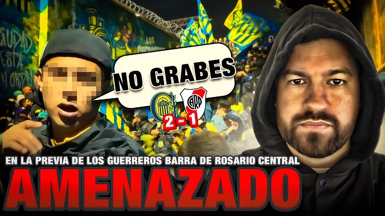 TENSIÓN total y clima CALIENTE en la previa con Los Guerreros | Rosario Central vs. River Plate