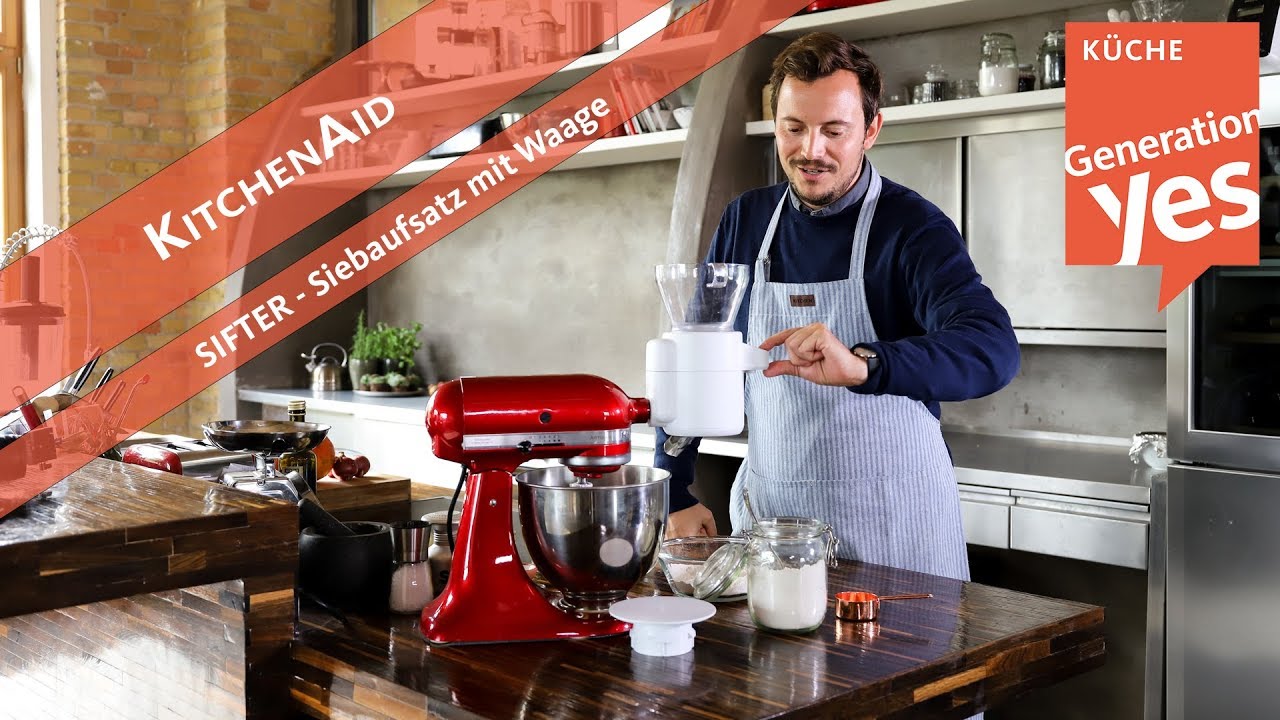 Darum lieben wir den KitchenAid Siebaufsatz 5KSMSFTA!