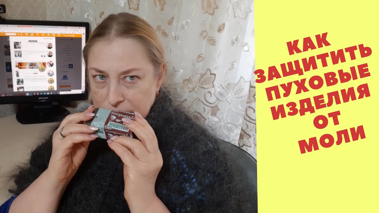 Как защитить пуховые изделия от моли.