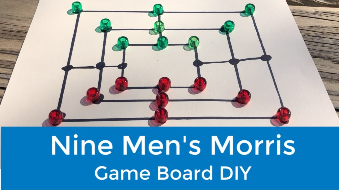 Nine Men's Morris - Board Game DIY