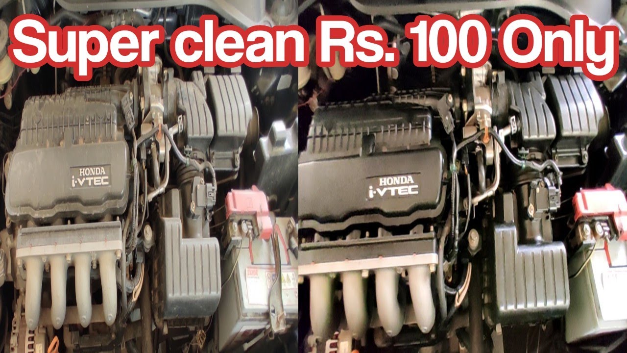 how to remove mud and oil from car engine | deep cleansing rs 100 only how to clean engine