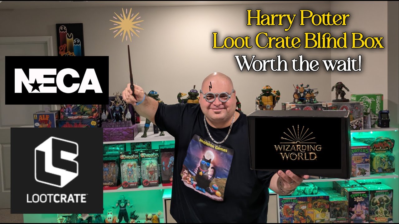 NECA Harry Potter & Wizarding World January 2025 Loot Crate Blind Box!