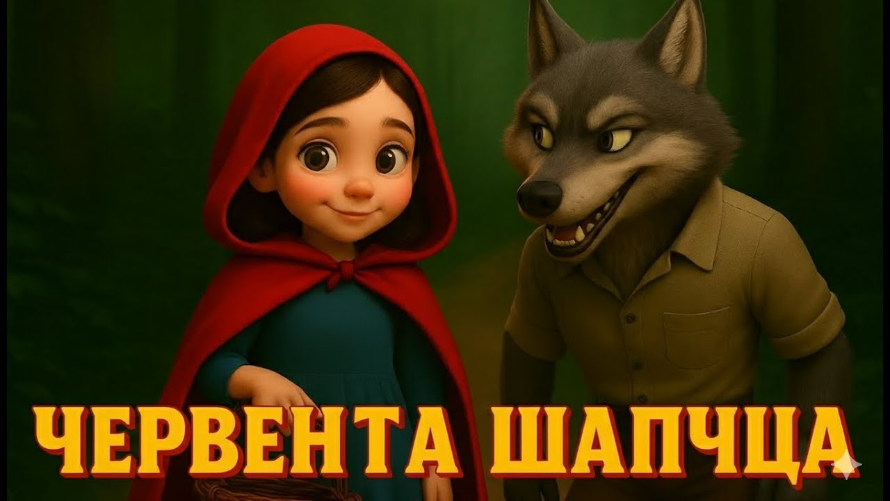 Червената шапчица 👧🐺 | Детска приказка | 3D анимация на български