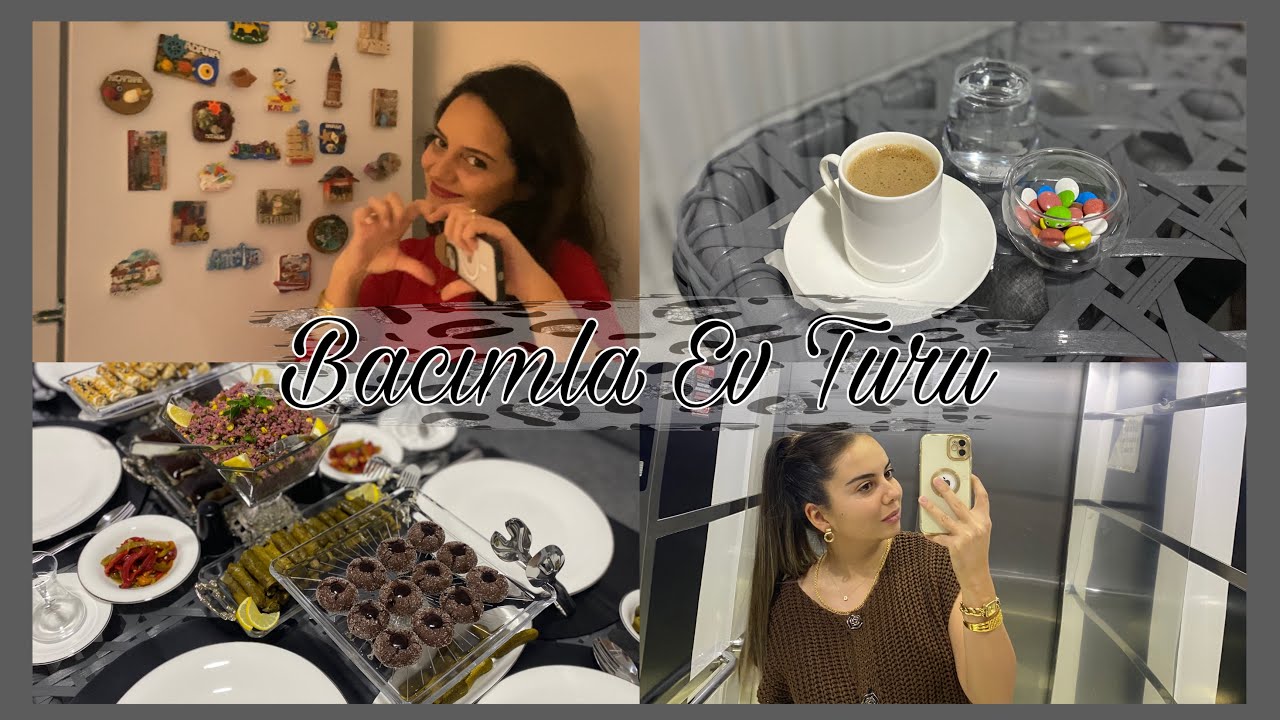 Ev Turu 🖤 | bacımın evine hoşgeldiniz | benimle bir gün vlog #evturu #evturuvlog 