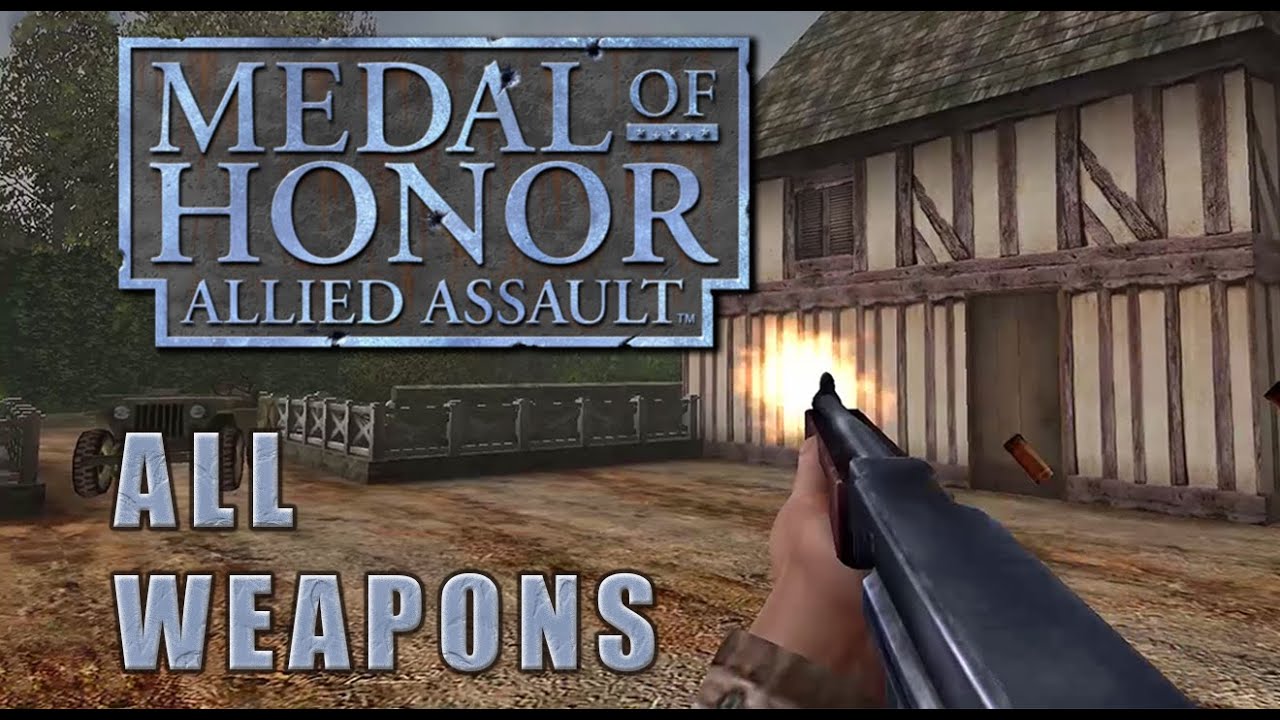 Medal of Honor: Allied Assault (2002) - All weapons