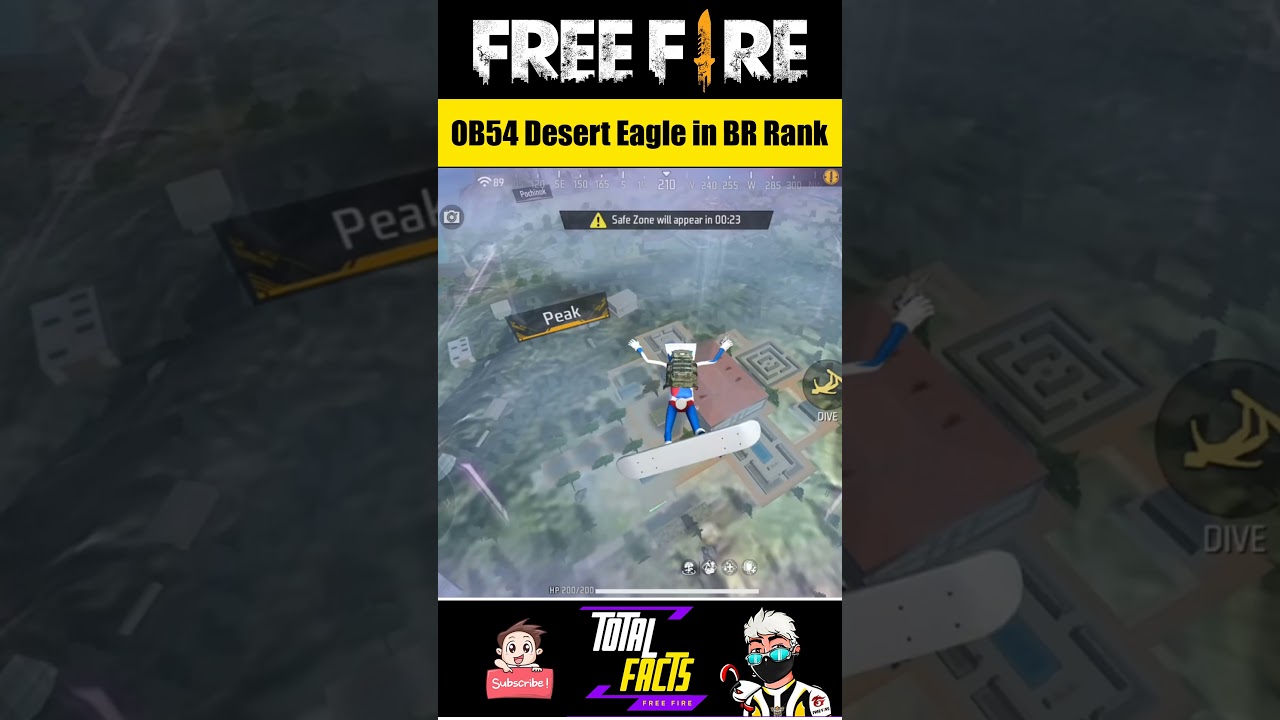OB54 New Update 9th Anniversary Special Desert Eagle Added in BR Rank 😱 Free Fire