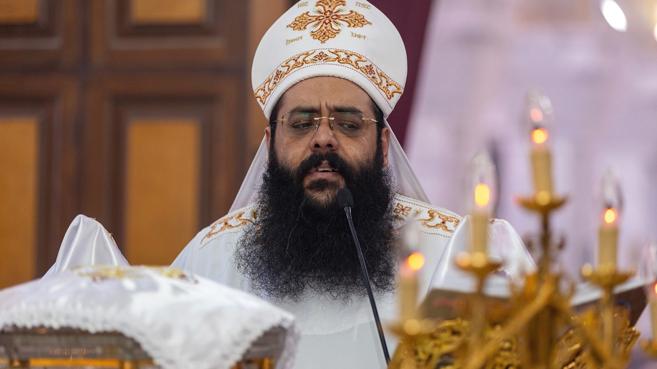 قداس الصوم الكبير ابونا باخوميوس ايمن وابونا رويس فريد