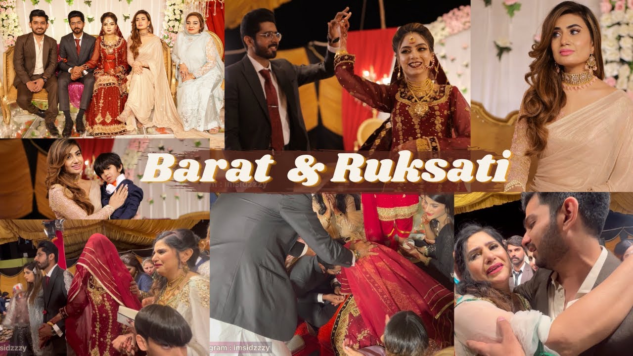 SINDHI WEDDING BARAT & RUKSATI NIGHT ( Sasural ki Shadi ) | SidraMehran vlogs