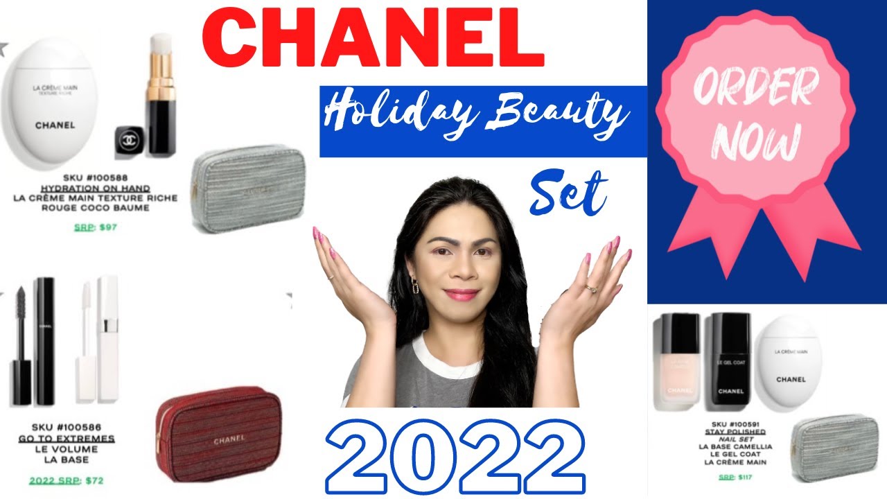 CHANEL HOLIDAY GIFT SETS 2022 / NEW HOLIDAY CHANEL GREY TWEED BAG  AVAILABLE NOW !!!