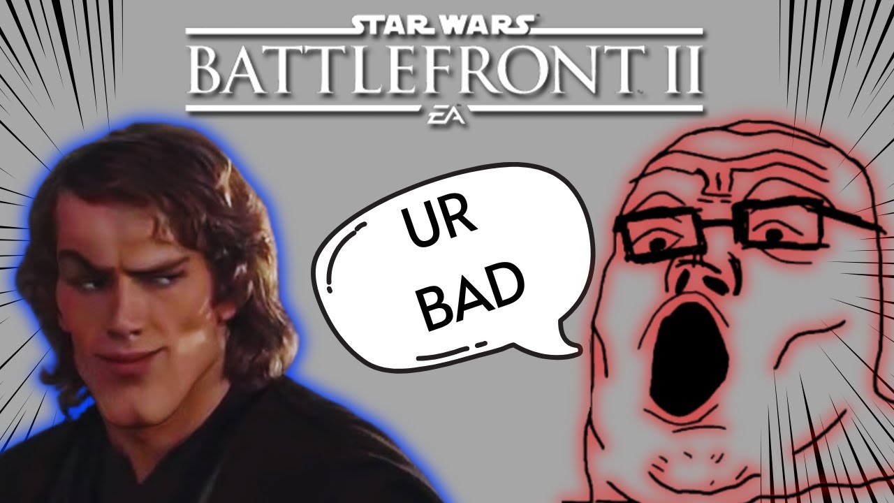 Получаю оскорбительные сообщения на... Превосходстве? (Battlefront 2)