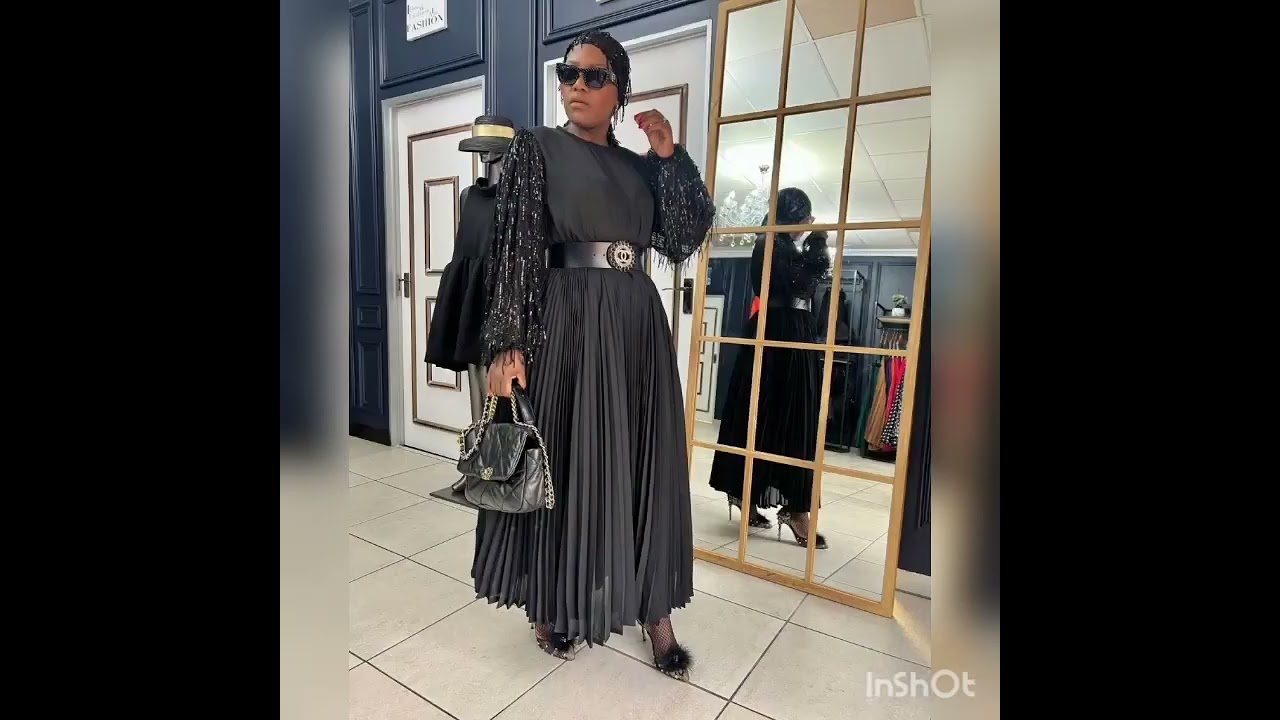 Amazing pleated dresses and look gorgeous