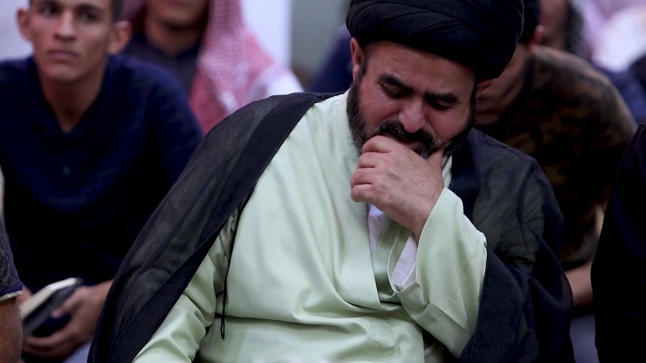 القارئ الشيخ ميثم التمار_ لاحظ بكاء الجمهور اثناء التلاوة سورة الاسراء
