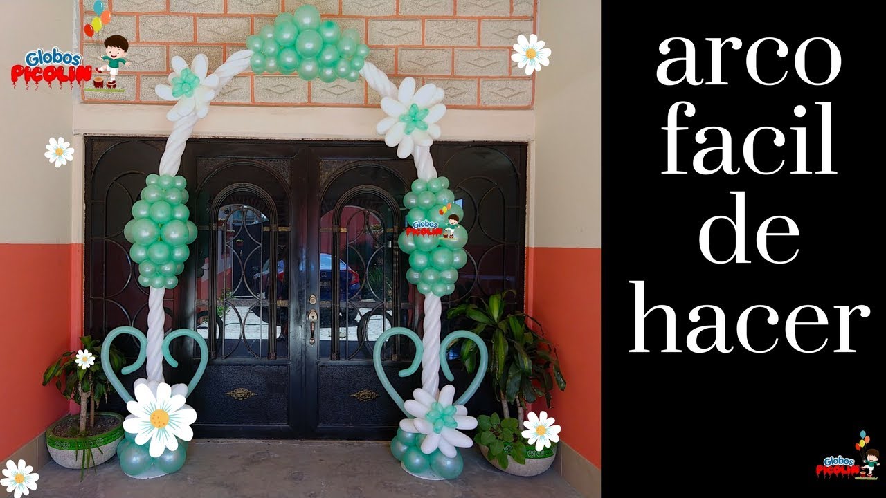 Arco de bodas muy fácil 