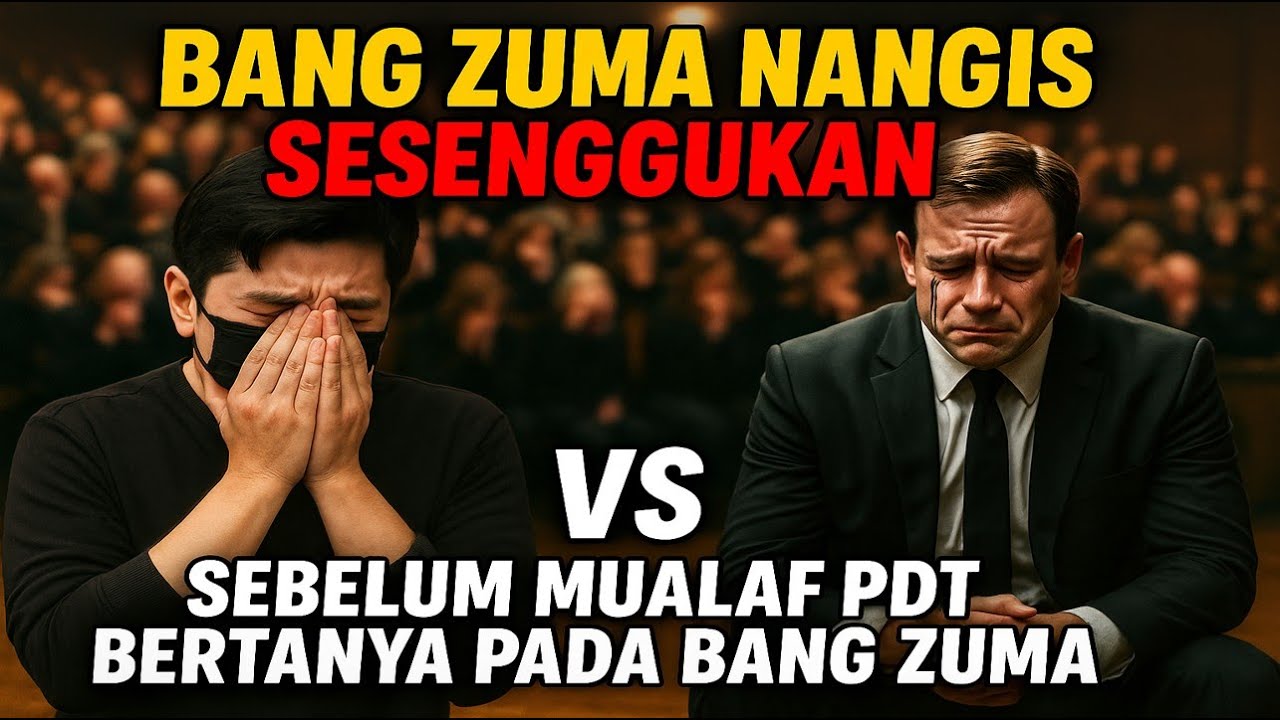 BANG ZUMA TAK BISA NAHAN TANGIS‼️PDT MUALAF MINTA KALAU BISA SHOLAT 100 KALI DALAM SEHARI