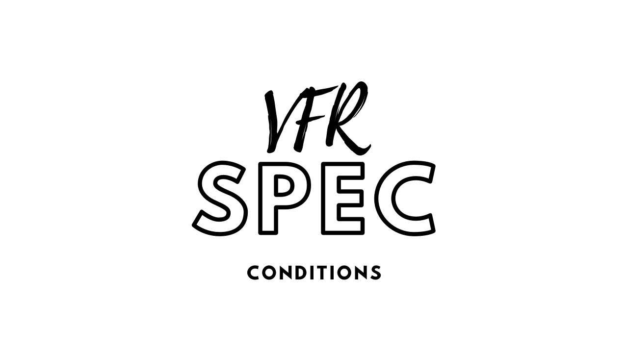 Zimowe Latanie VFR Spec/ Winter flying VFR Spec conditions