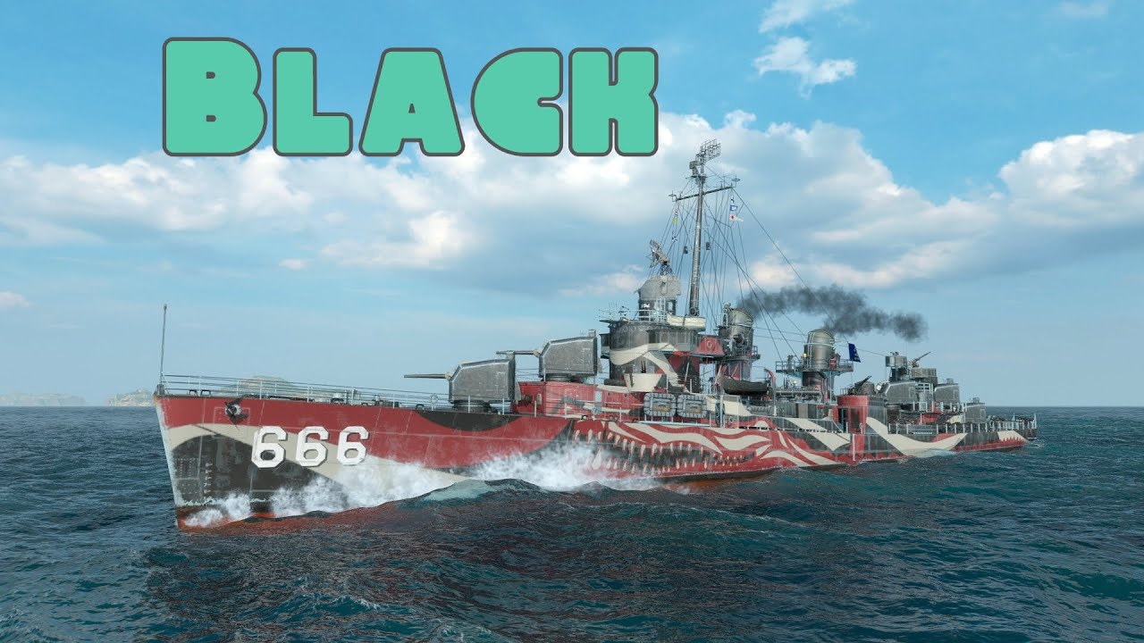 World of WarShips Black - 4 Kills 181K Damage