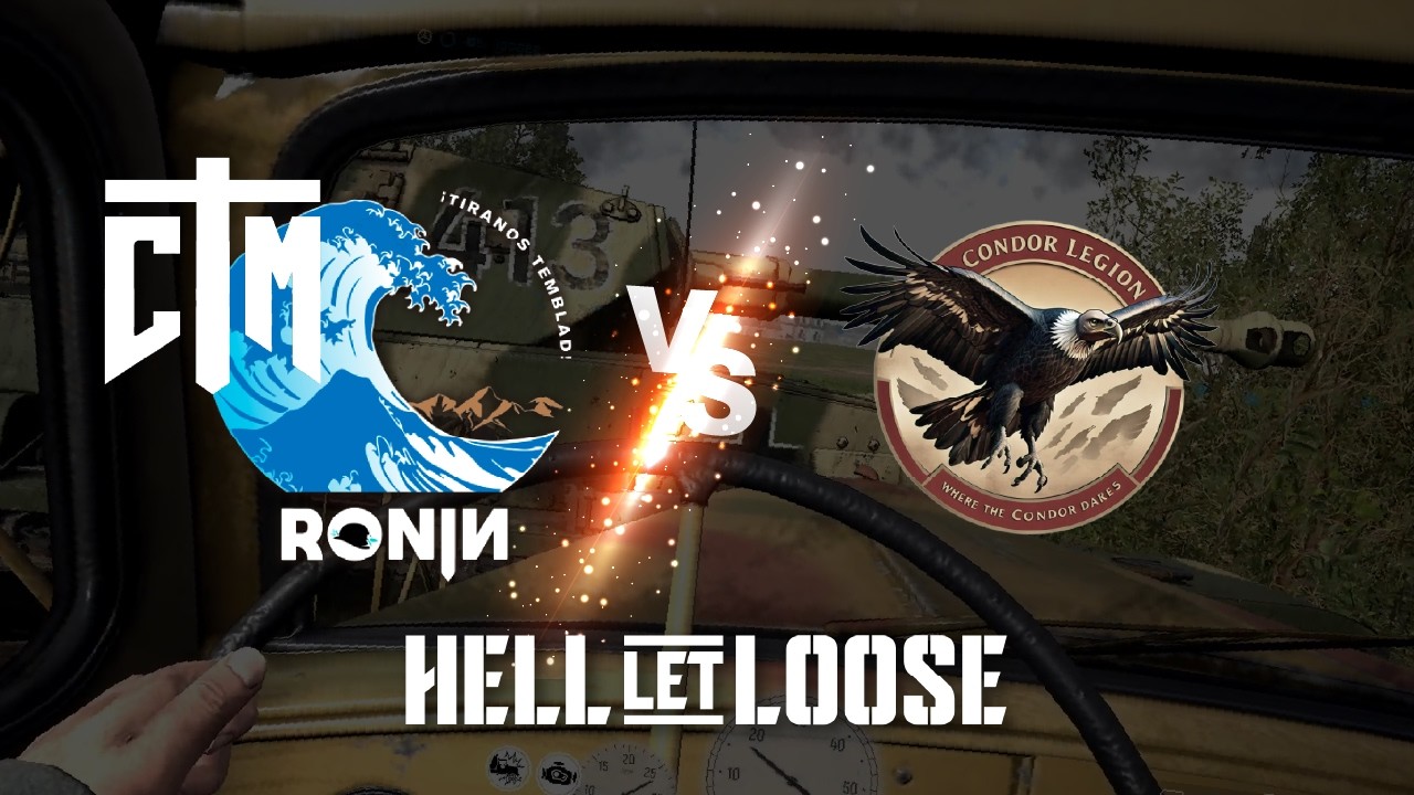 @HellLetLoose o nada! CMD 🔥 Ronin/CTM vs Condor Legión 🔥 Super agresivo en Amaha Axis.