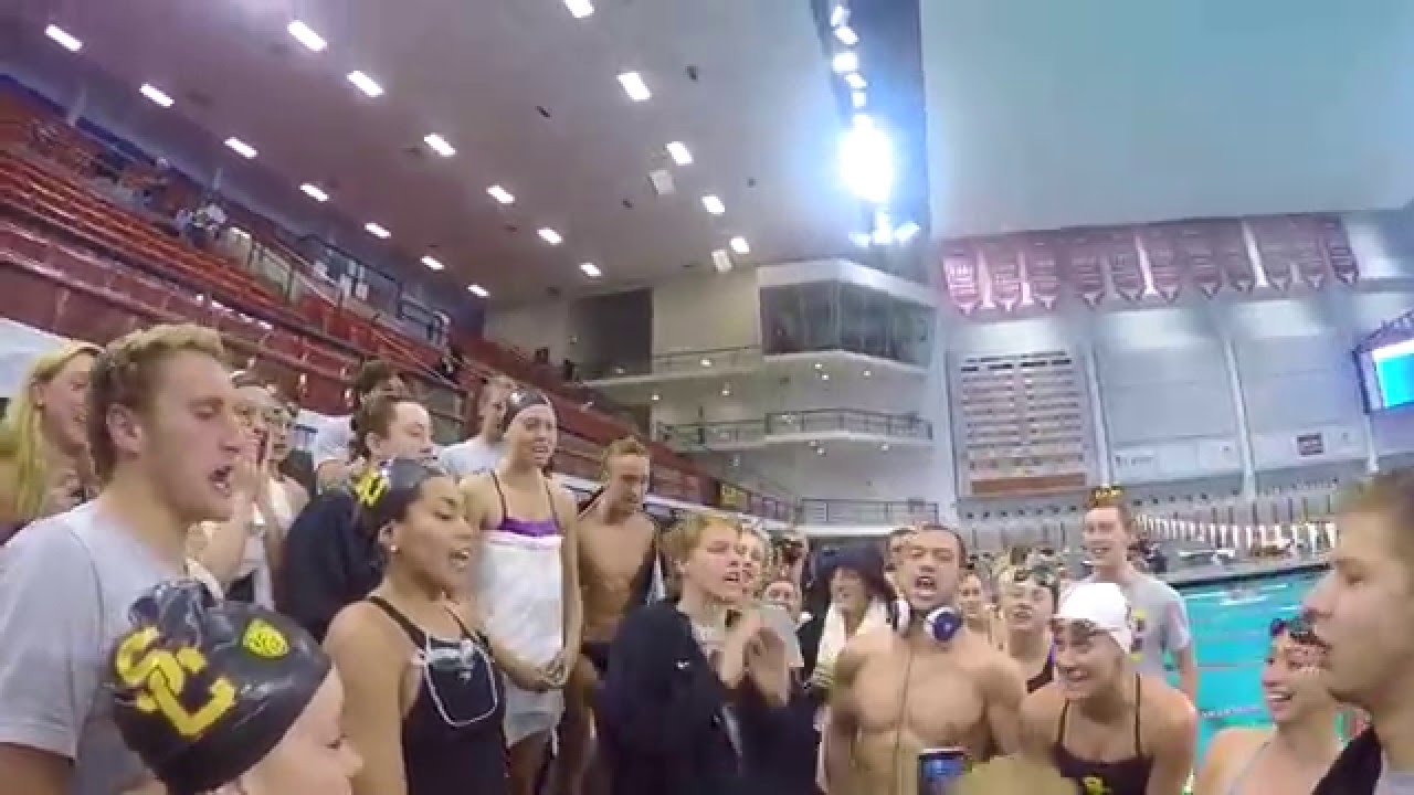 USC Mens and Womens Swim Team at the Texas Invite 2015