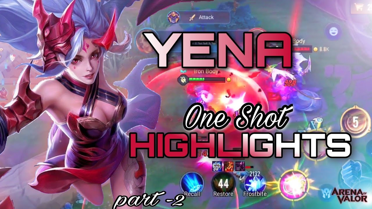 Yena One Shot Highlights | Li&ecirc;nQu&acirc;n Mobile | RoV | AoV | Arena of Valor