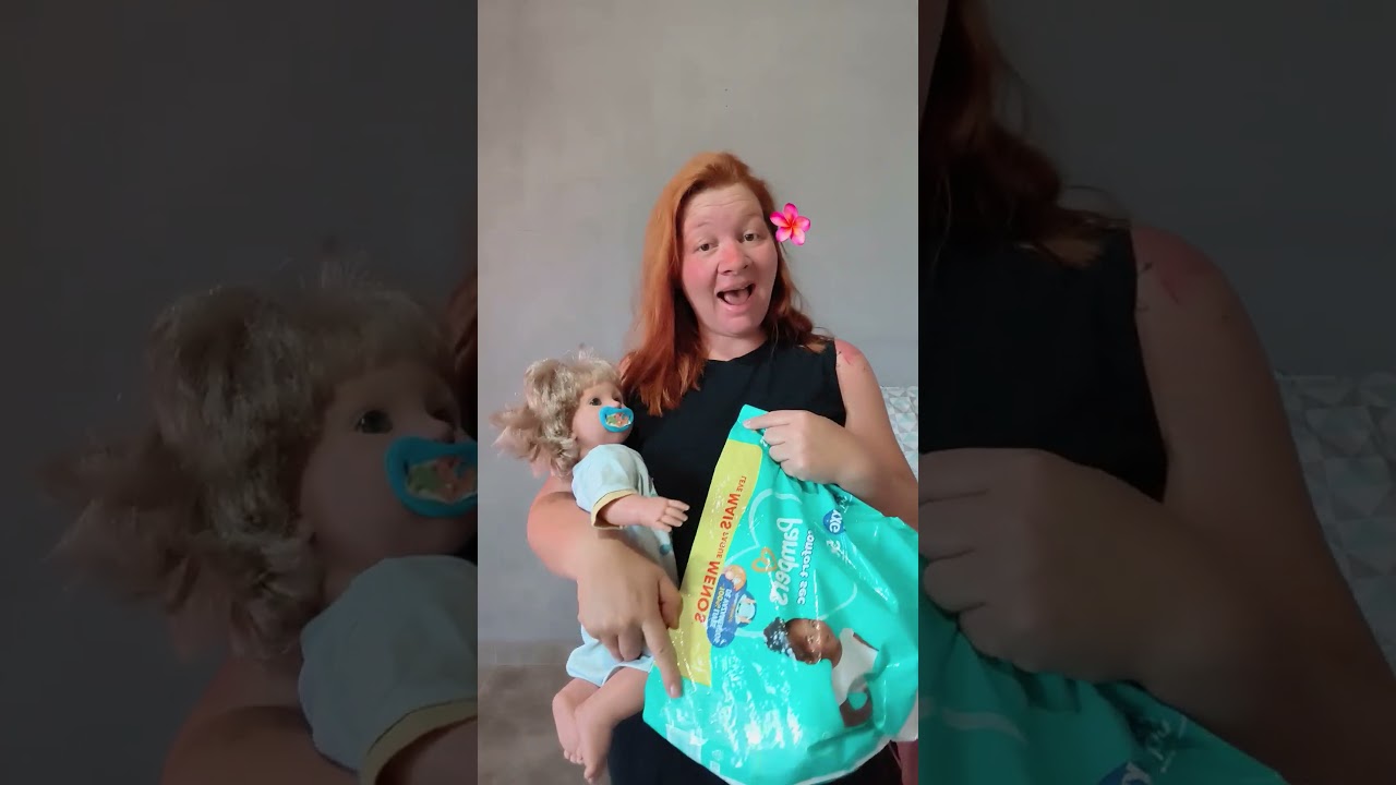 Quando a gente tem que sair e levar até fralda!