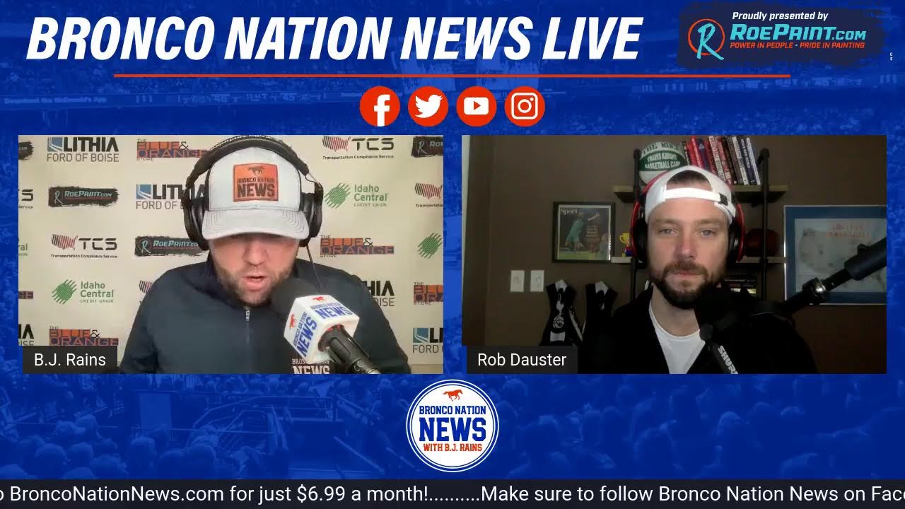 Bronco Nation News LIVE: Rob Dauster talks Boise State, Mountain West hoops