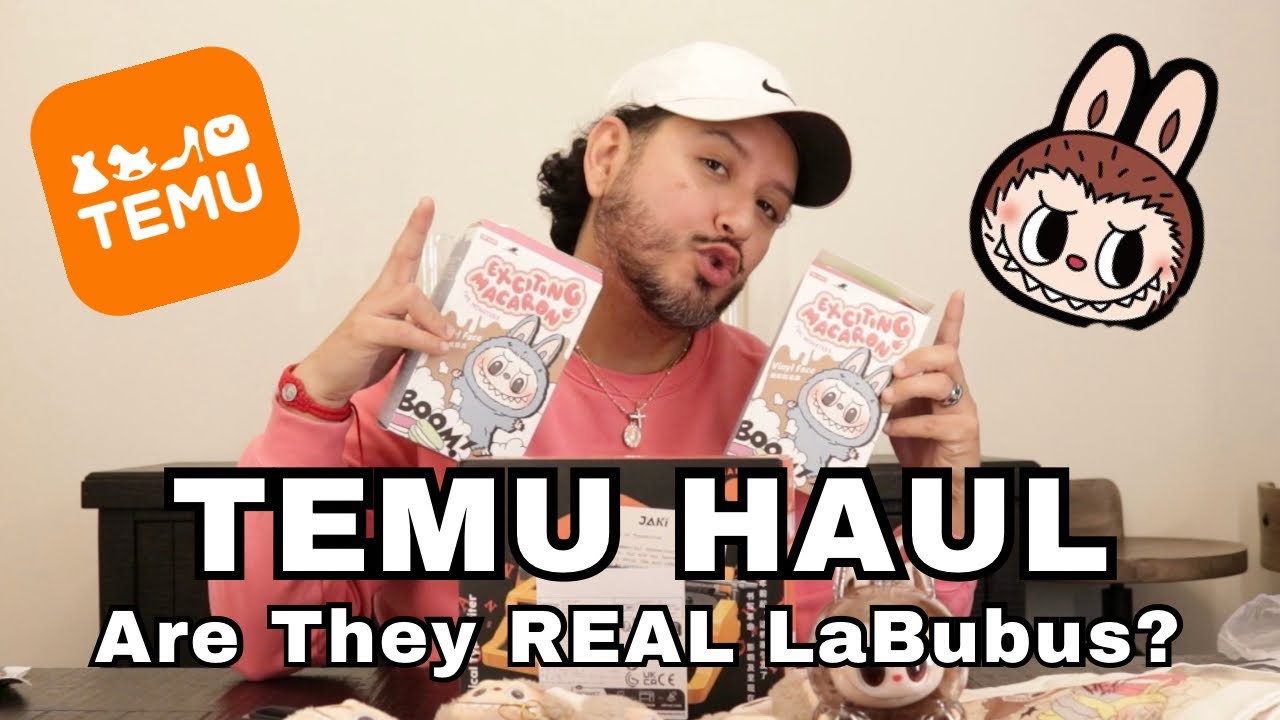 Temu HAUL | DID WE GET A REAL LABUBU?