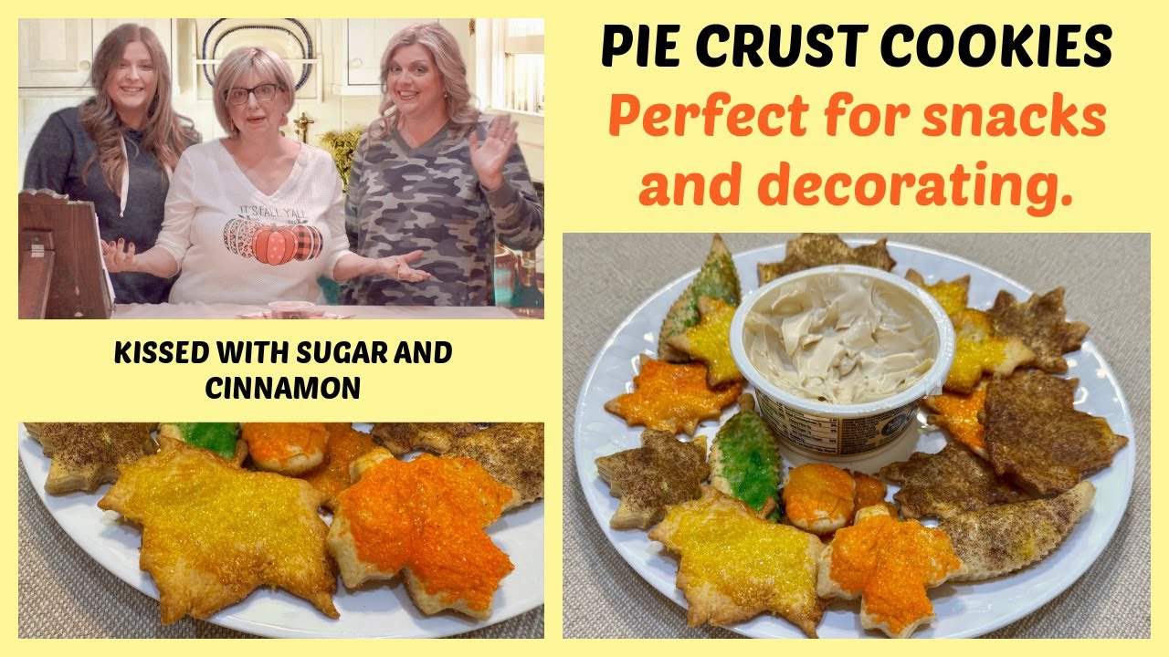 Easy Peasy Pie Crust Cookies. Perfect for Dipping, Decorating, or just plain eating! So good!