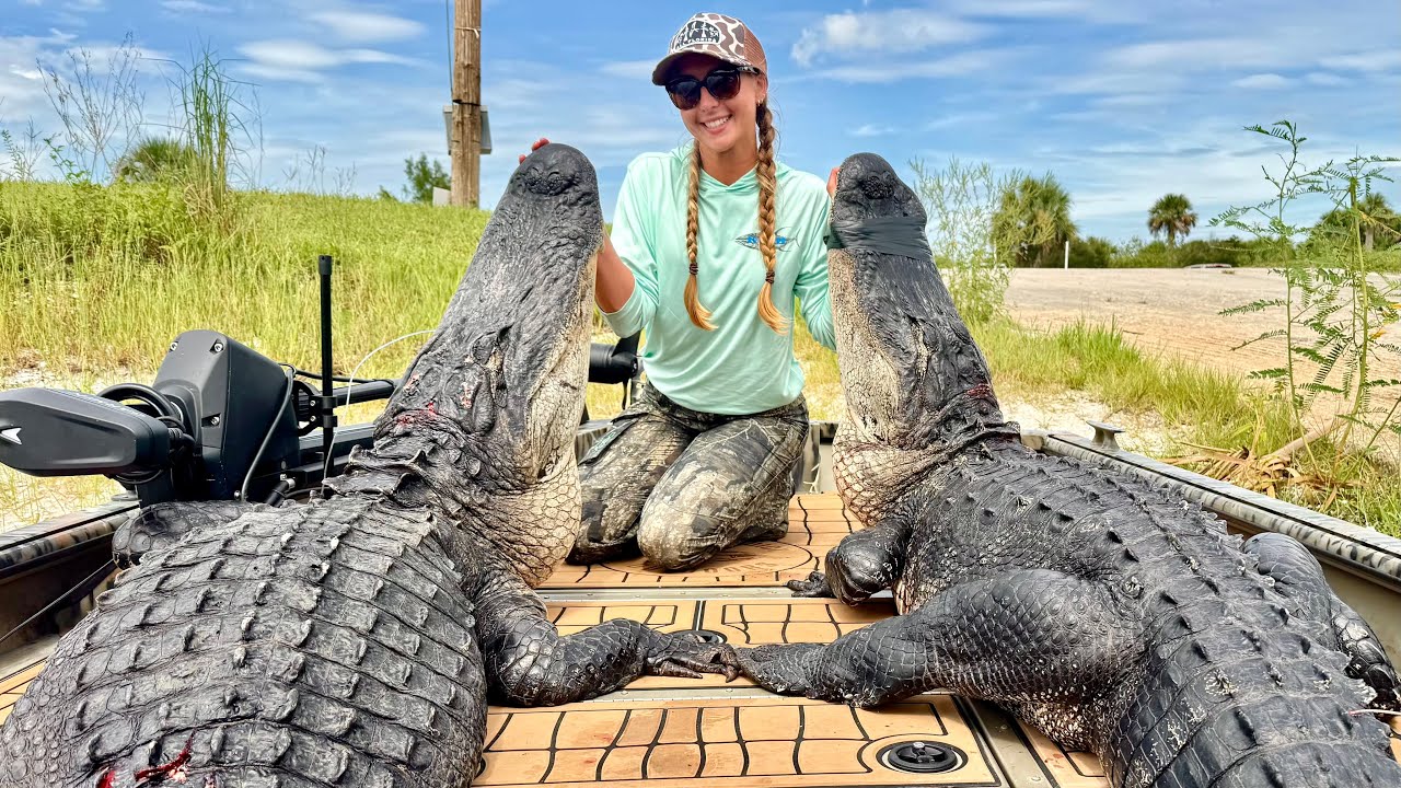 I Got to Hunt Florida's LARGEST Gators! It was CHAOS!