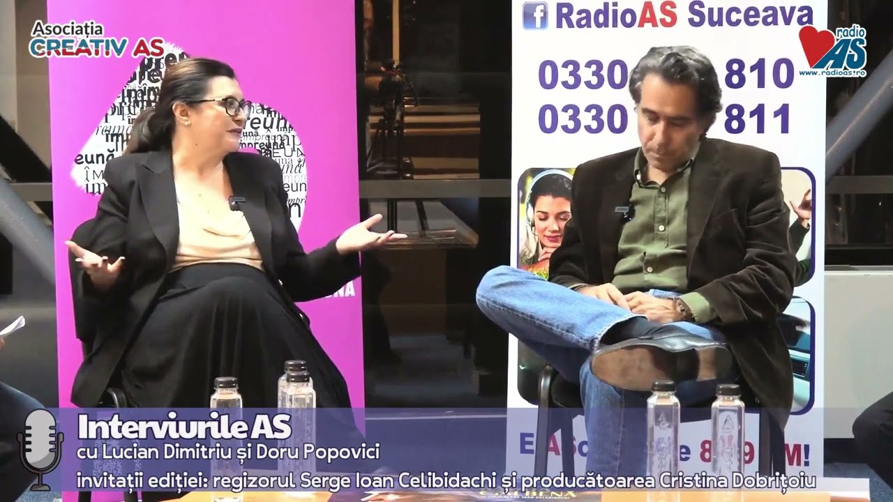 INTERVIURILE AS | invitați: Serge Ioan Celibidachi și Cristina Dobrițoiu | 10 noiembrie 2025