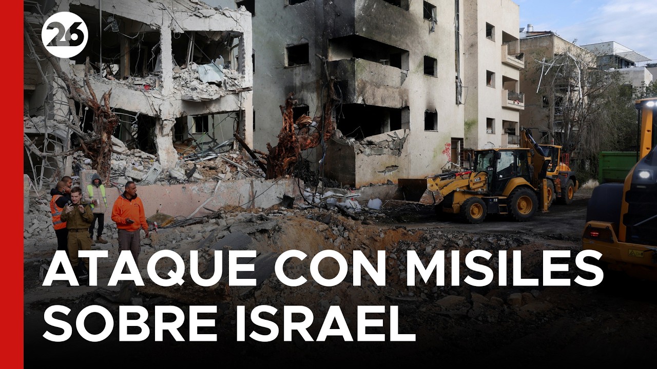 🚨 EN VIVO - ISRAEL | Así impactaron los misiles iraníes sobre Tel Aviv