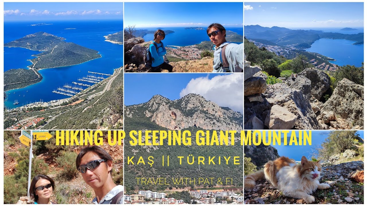 Hiking up the Sleeping Giant Mountain (Uyuyan Dev) || Kaş || T&uuml;rkiye || Turkey