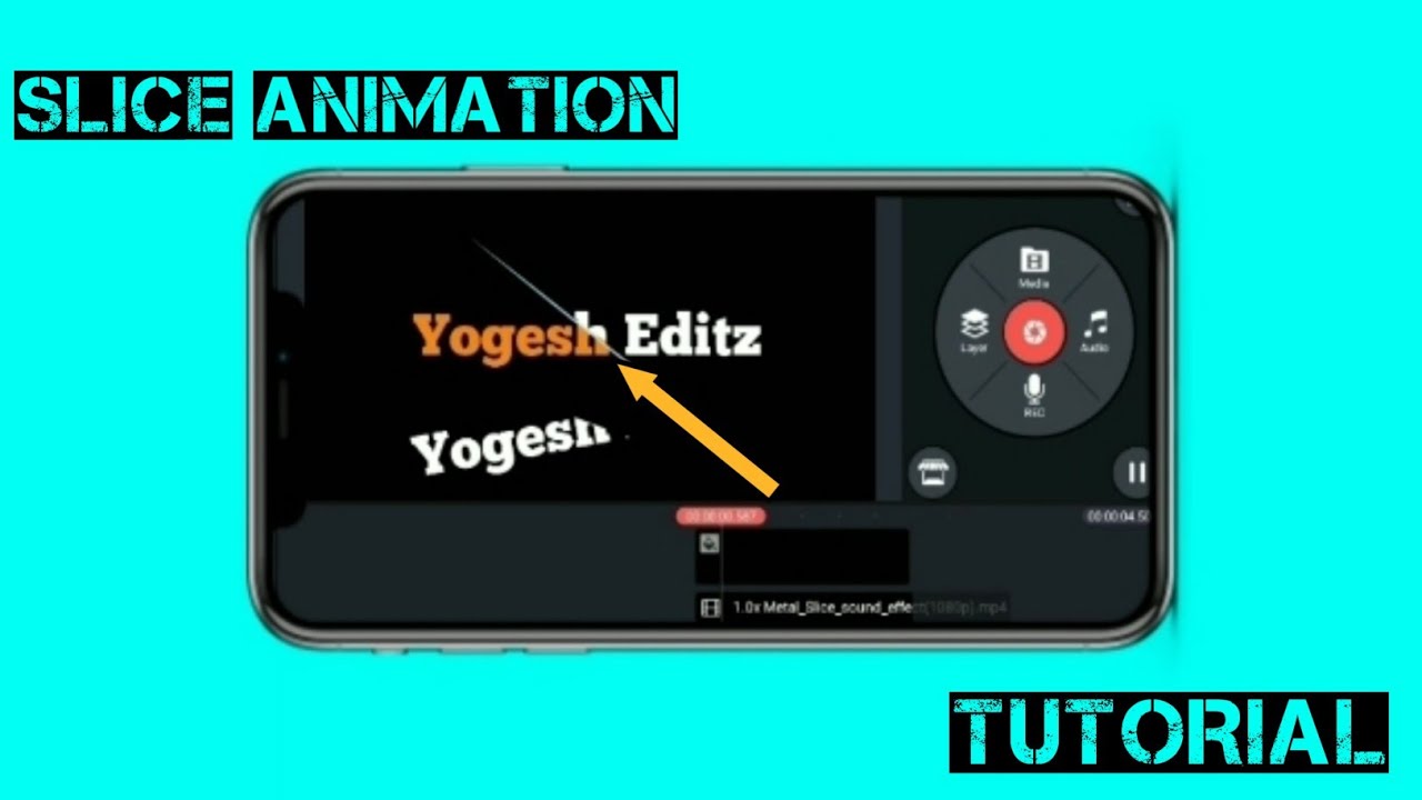 Slice Effect Kinemaster || For Intro || Tutorial