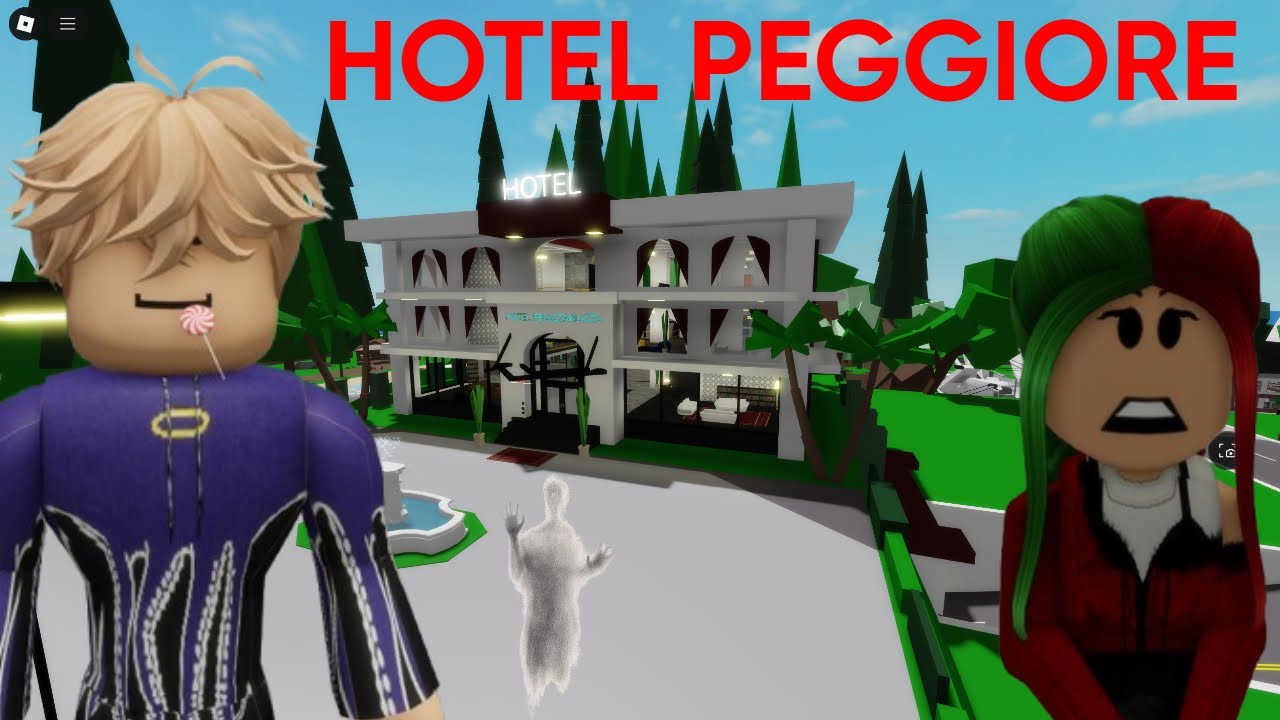 HOTEL TROLL SU ROBLOX: LA BAMBINA NON SE LO ASPETTAVA !