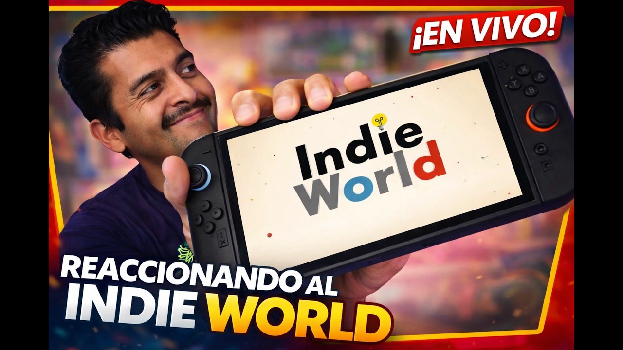 REACCIONANDO al INDIE WORLD de Nintendo | Marzo 2026 EN VIVO