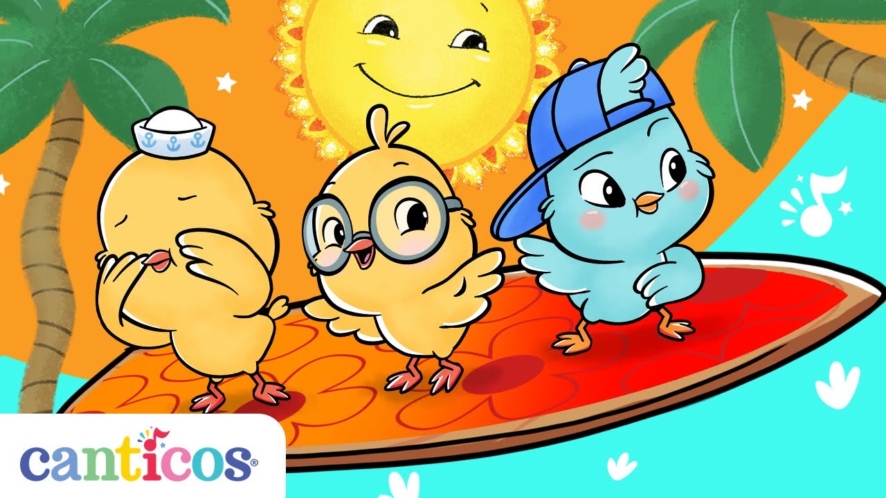 Canticos | 5 Divertidas Canciones Infantiles Bilingües AEIOU | Aprende y baila en inglés y español