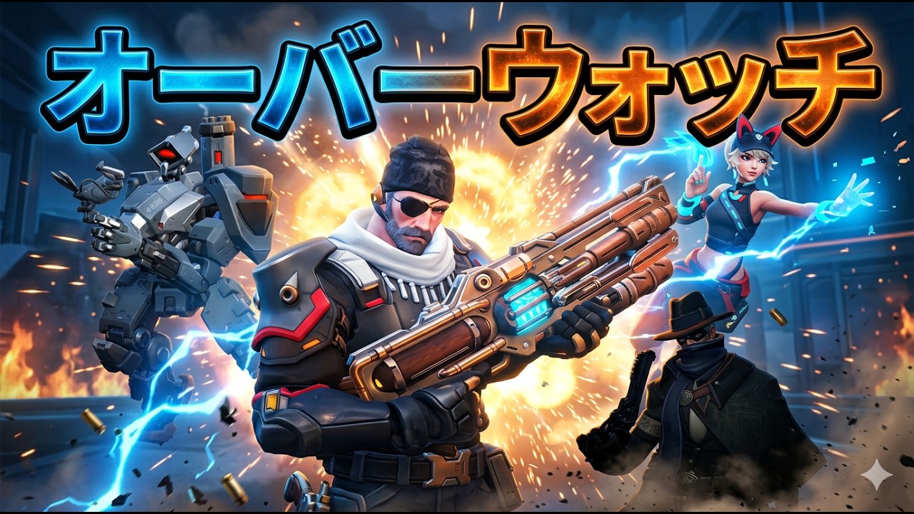 フレンドと楽しくOW2｜アンランク→ライバル キルシーンまとめ