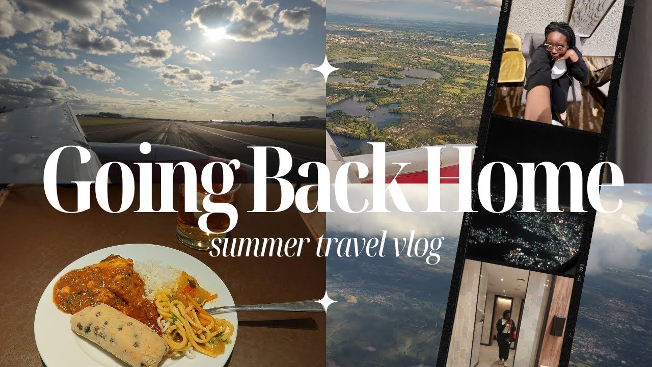 going back home | summer travel vlog 🌺