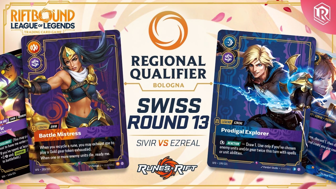 Riftbound Regional Bologna - Sivir vs Ezreal - Round 13 | Spiritforged