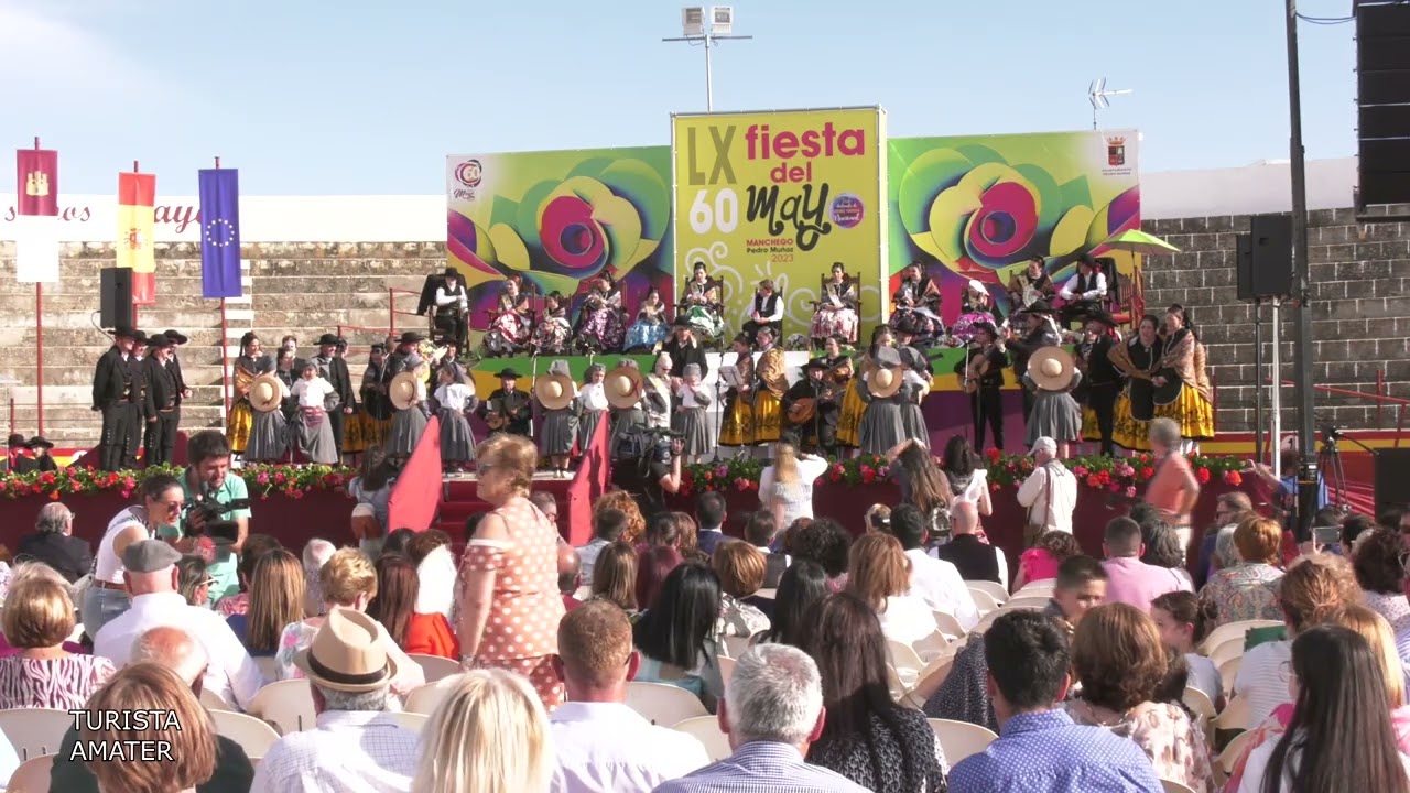 LX FESTIVAL DEL MAYO MANCHEGO (1 PARTE): GRUPO FOLKORICO VIRGEN DE LOS ANGELES (INFANTIL-JUVENIL)